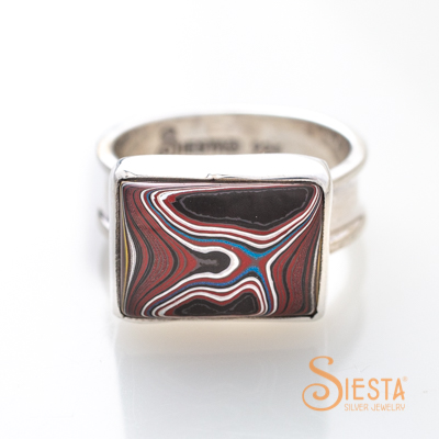 Corvette Ring set in Sterling Silver