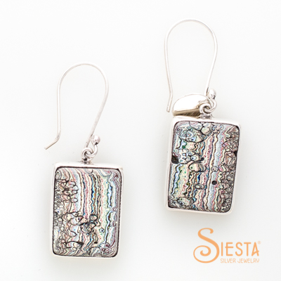 Vintage Fordite Earrings