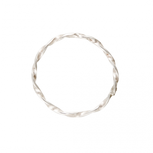 Thin Twist Ring in sterling silver Siesta Silver Jewelry