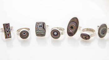 Siesta Silver Fordite Collection