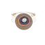 Fordite Corvette Paint Sterling Silver Ring 10A