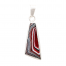 Fordite Sterling Silver Large Pendant Double Sided Nickel Free Detroit Agate Siesta Silver Jewelry